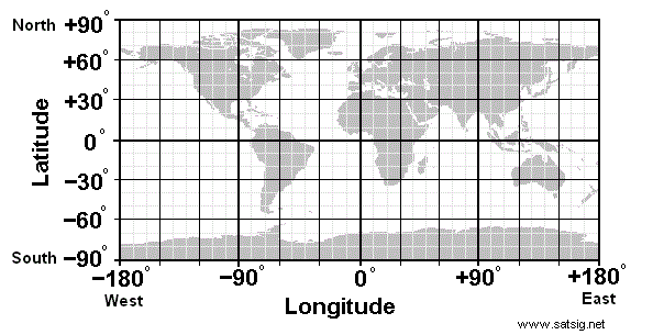 Map Of Europe Latitude And Longitude